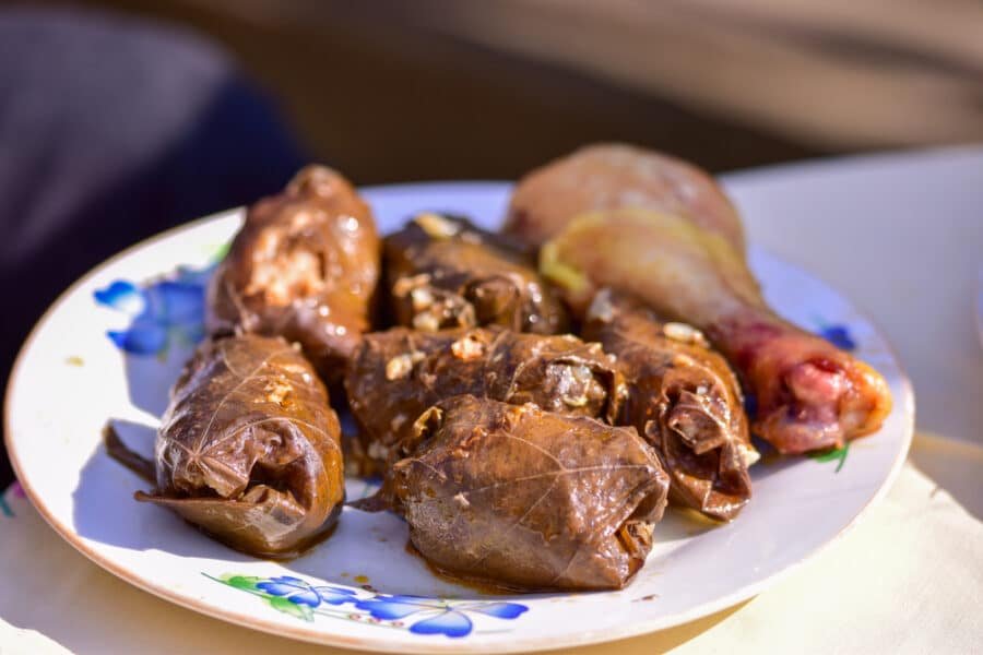 A traditional Romanian food called Sarmale