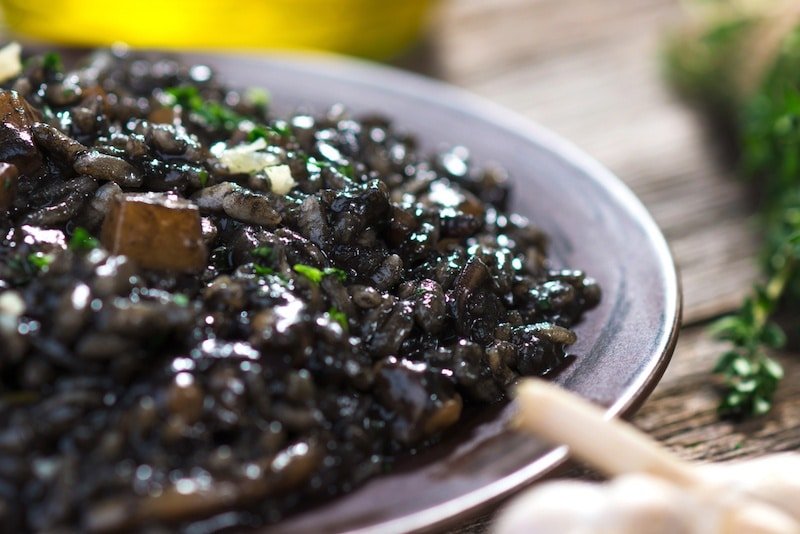 How To Make Croatian Crni Rizot - Black Risotto