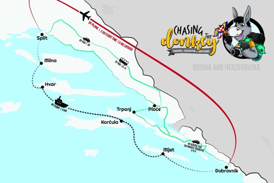 Split-to-Dubrovnik-To-Split-Map-1