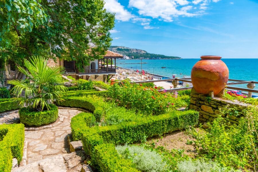 Things to do in Bulgaria - Botanical garden of Balchik palace in Bulgaria 