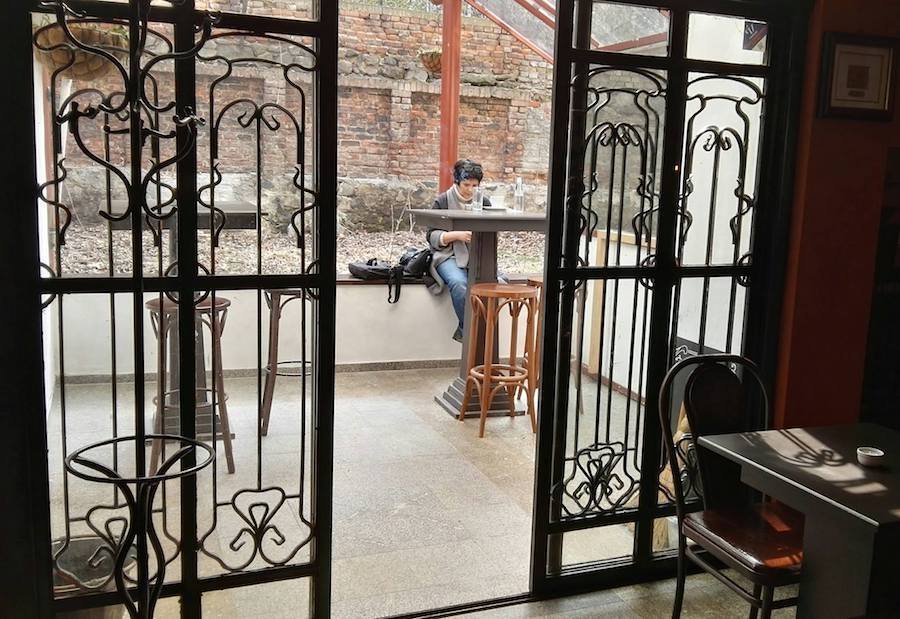 Bulgaria Travel Blog_Where To Eat In Sofia Bulgaria_Artcafe Garden Bar