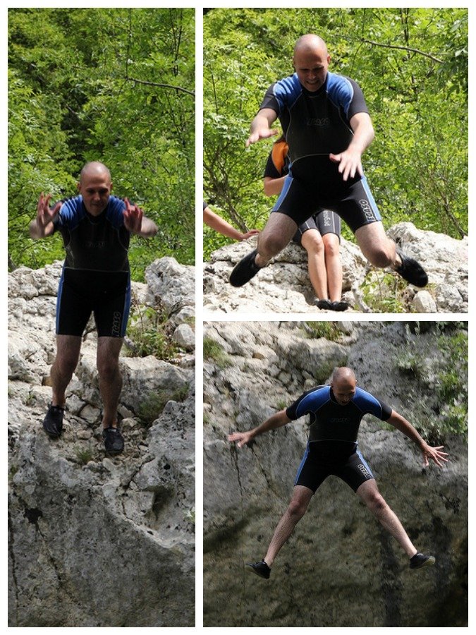 Cetina River - More Rock jumping - Chasing the Donkey