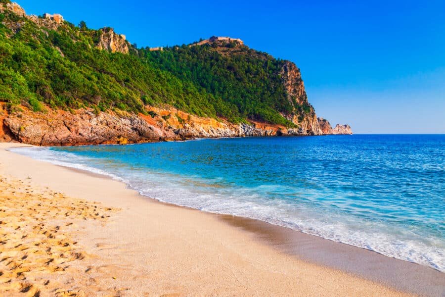 Sandy Beaches In Turkey - Cleopatra beach