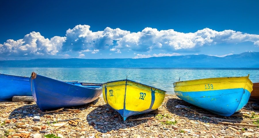 Best Lakes In Albania - Lake Ohrid Albania