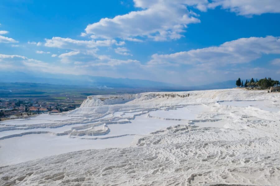 Dry Cotton Castle Pamukkale