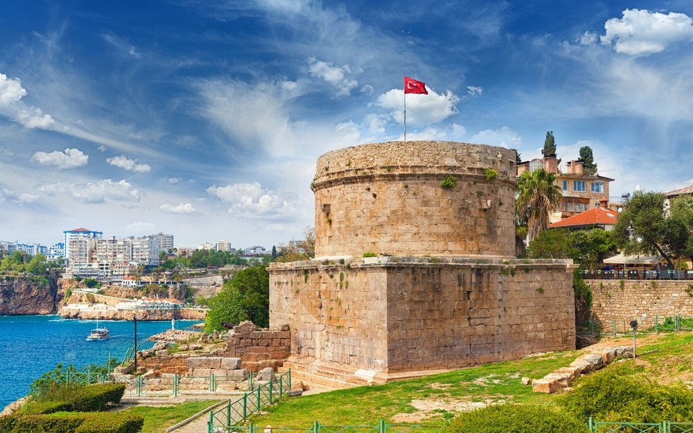 Antalya Guide - Hidirlik Tower in Antalya, Turkey