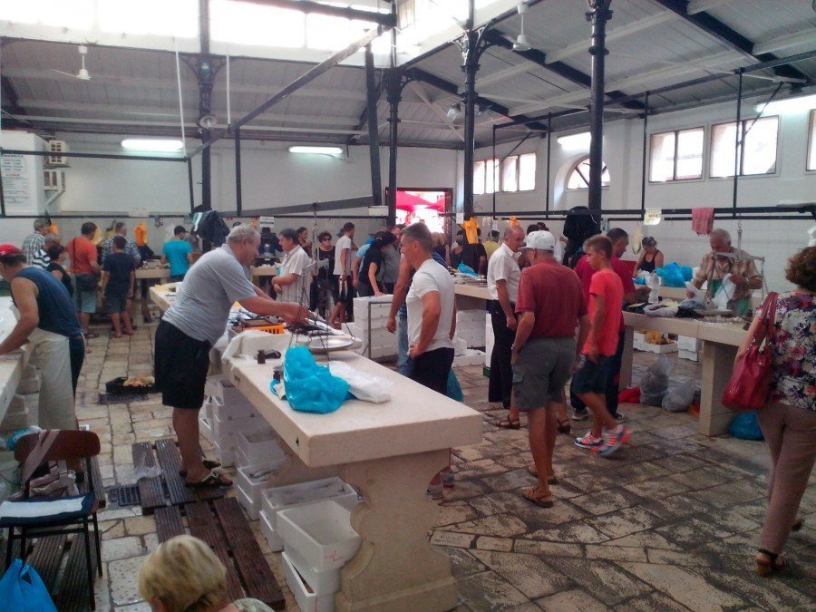 Croatia Travel Blog | Fish Market Split