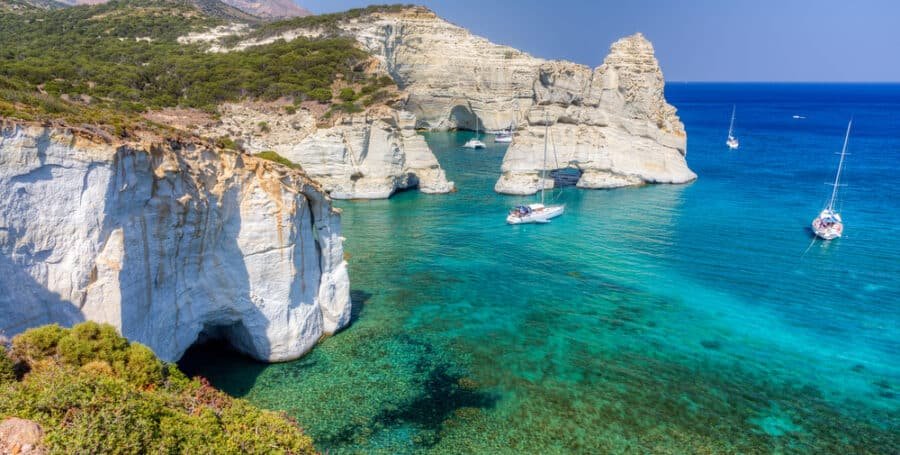 CycladesIslandHopping - Milos Island (Kleftiko Cove)