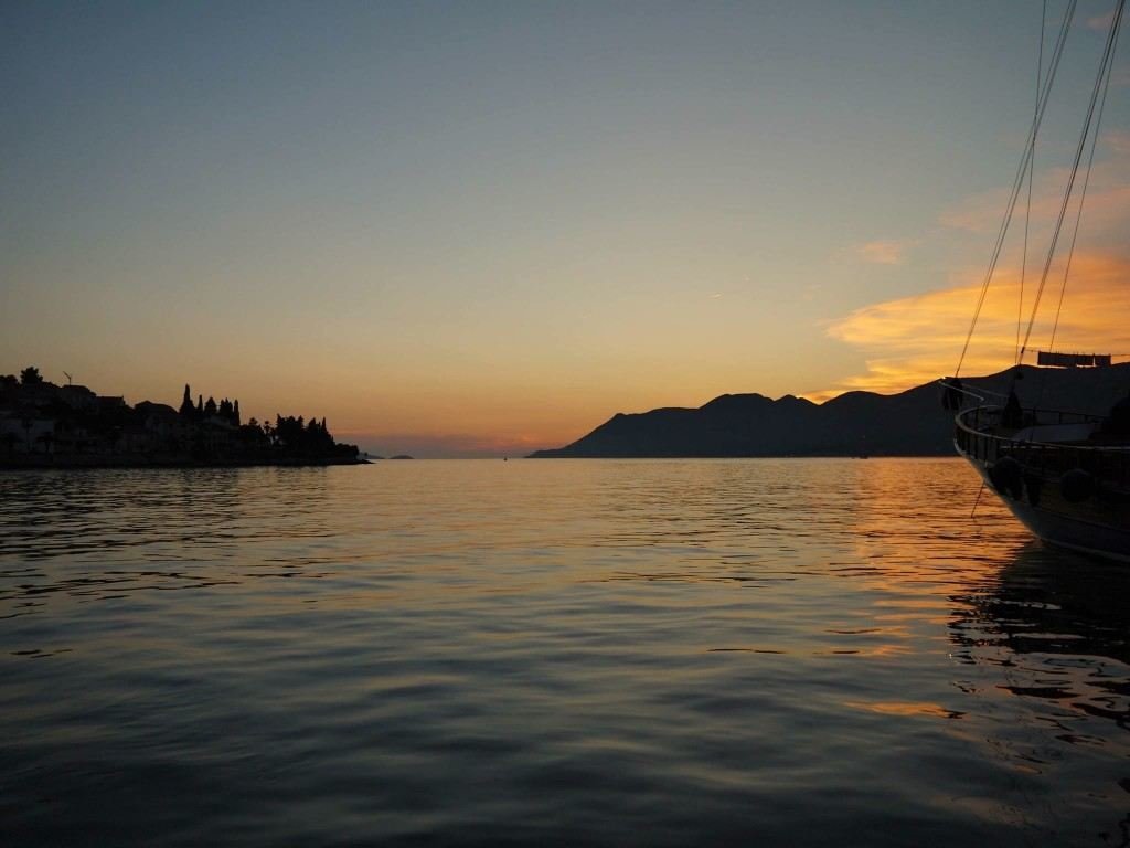 Korcula Island Sunset | Korcula Travel Blog | Chasing the Donkey