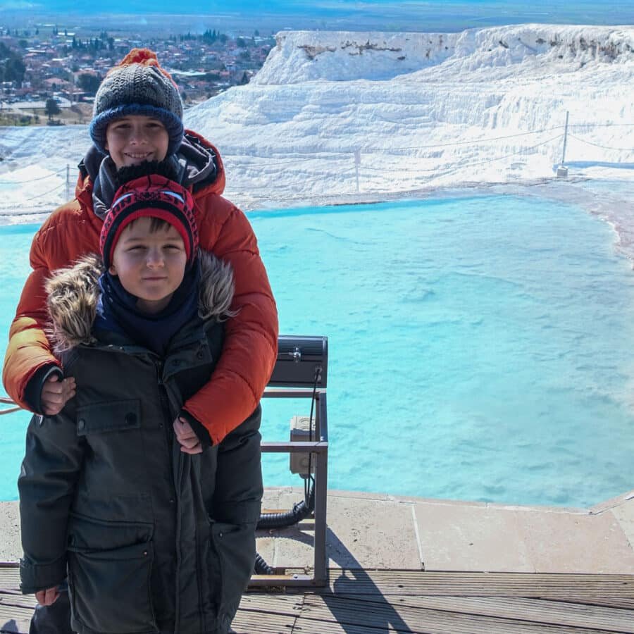 Kids at Pamukkale Turkiye