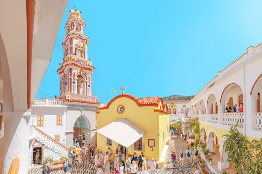 Panormitis Monastery Greece - Symi Island
