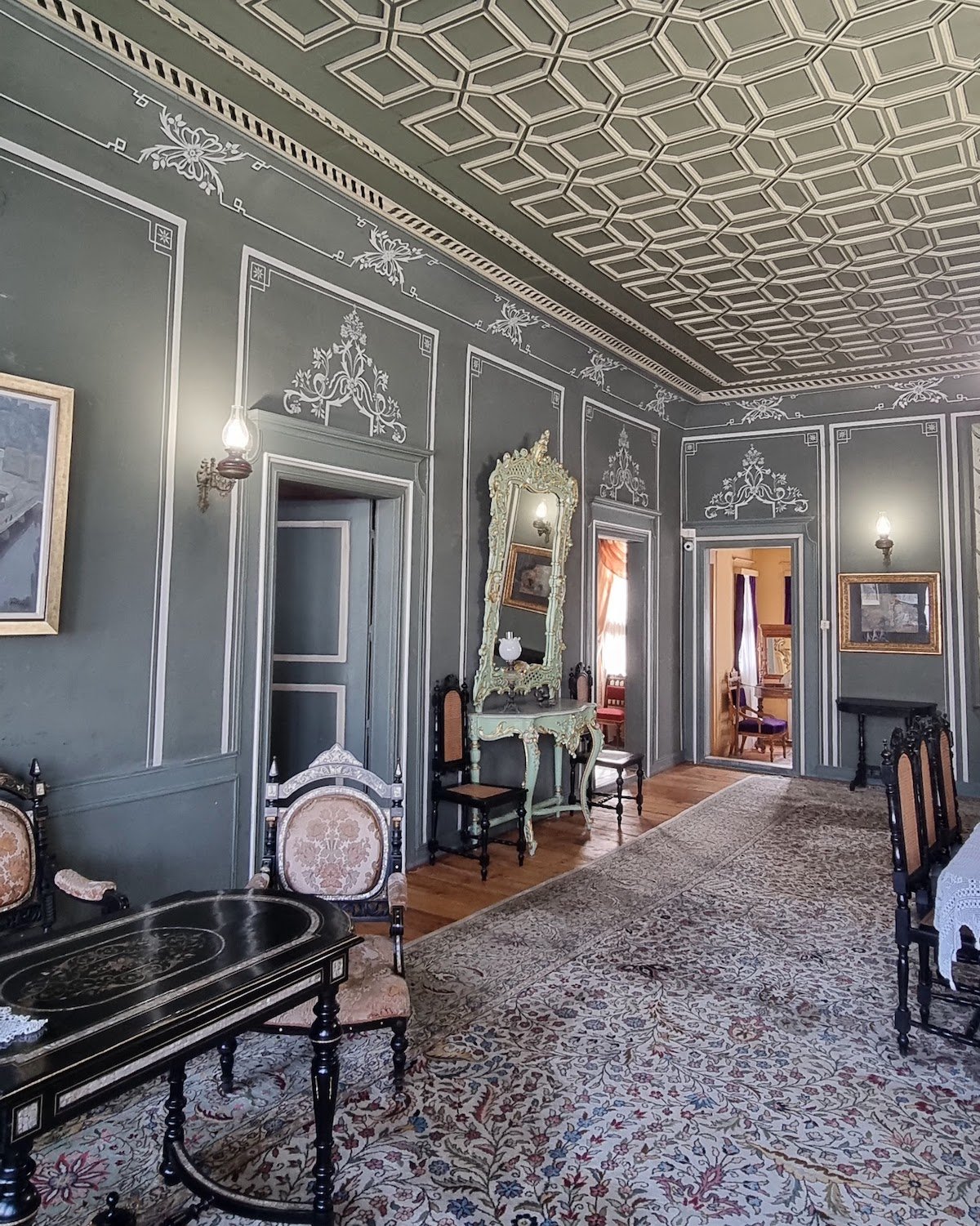 Looking for things to do in Plovdiv? Check out this room with a table and chairs at Balabanov House
