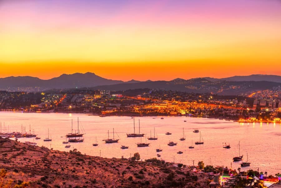 Sailing Turkish Coast - Gumbet, Bodrum, Turkey