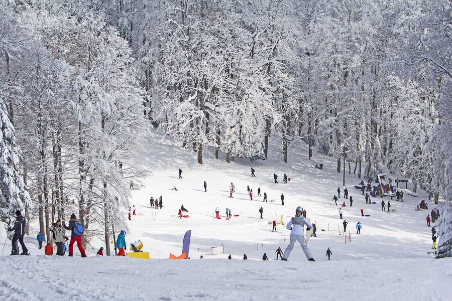 Sljeme Croatia - Winter in Croatia