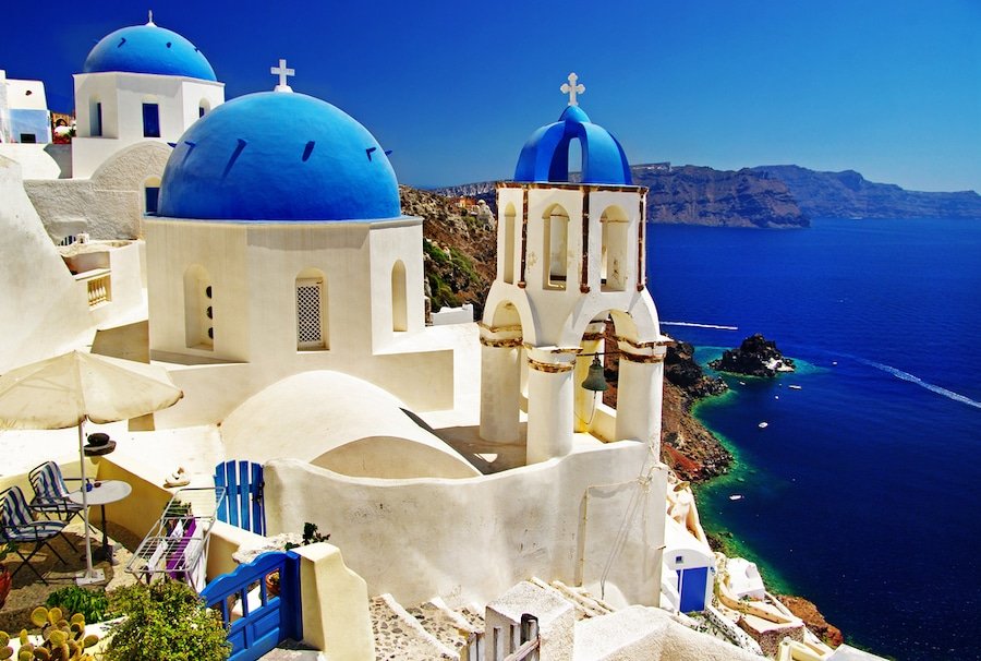 Easter In Greece - Santorini Church